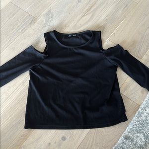 Zara top with cutouts- fits like a Small